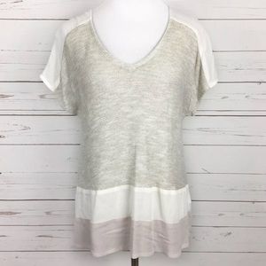 Anthropologie Ella Moss Small Shabby Chic Top